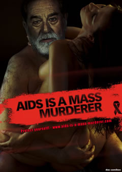 Aids is a mass murderer / Saddam